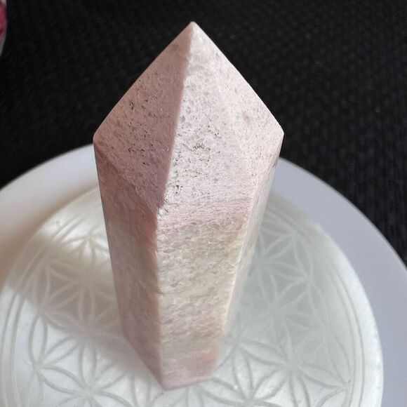 Pink Opal Crystal Tower Meditation Healing Stone (#5)‎ - Picture 8 of 12